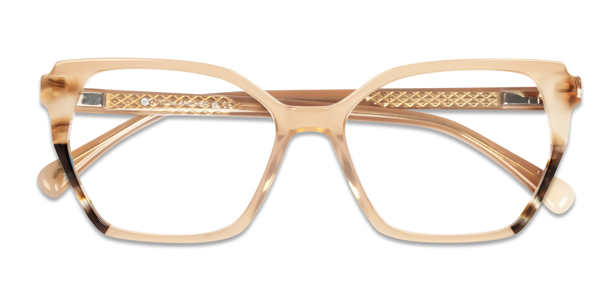 Crayola Peach Cat-eye Glasses For Women-6