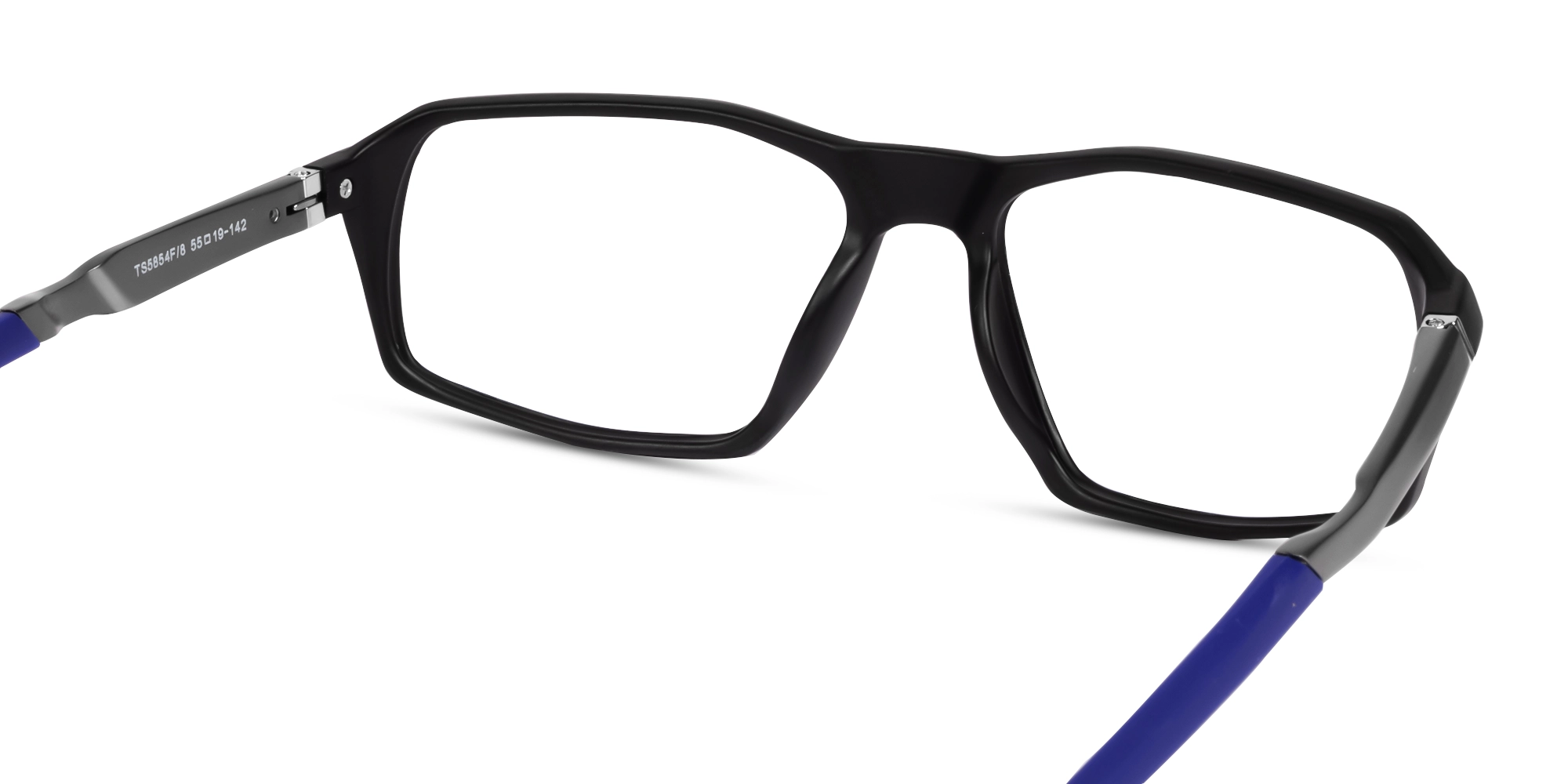Black & Blue tr90 Full-Rim Sports Glasses-5