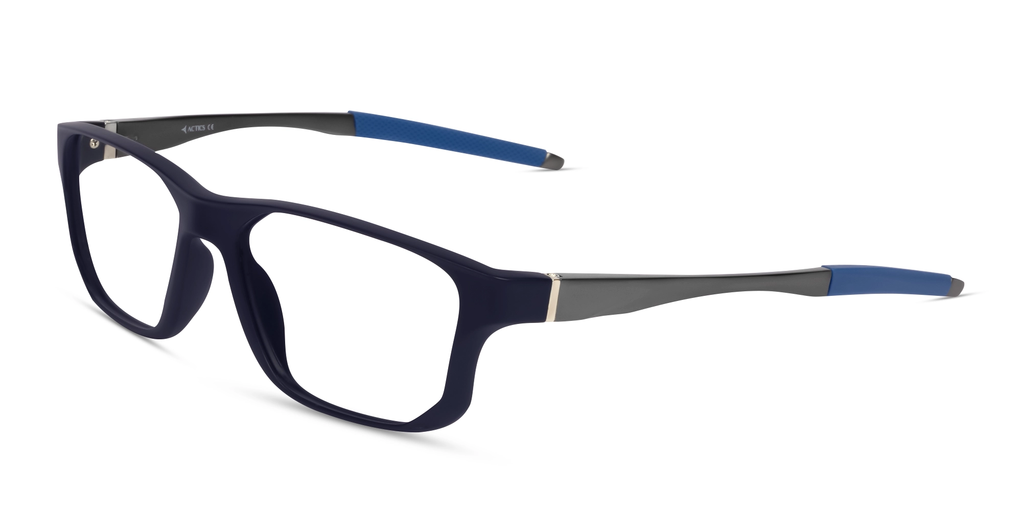 Navy Blue tr90 Full-Rim Sports Glasses-2