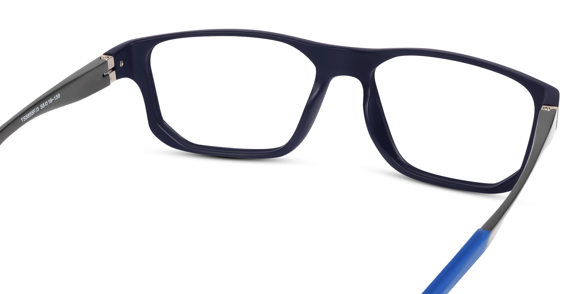 Navy Blue tr90 Full-Rim Sports Glasses-4