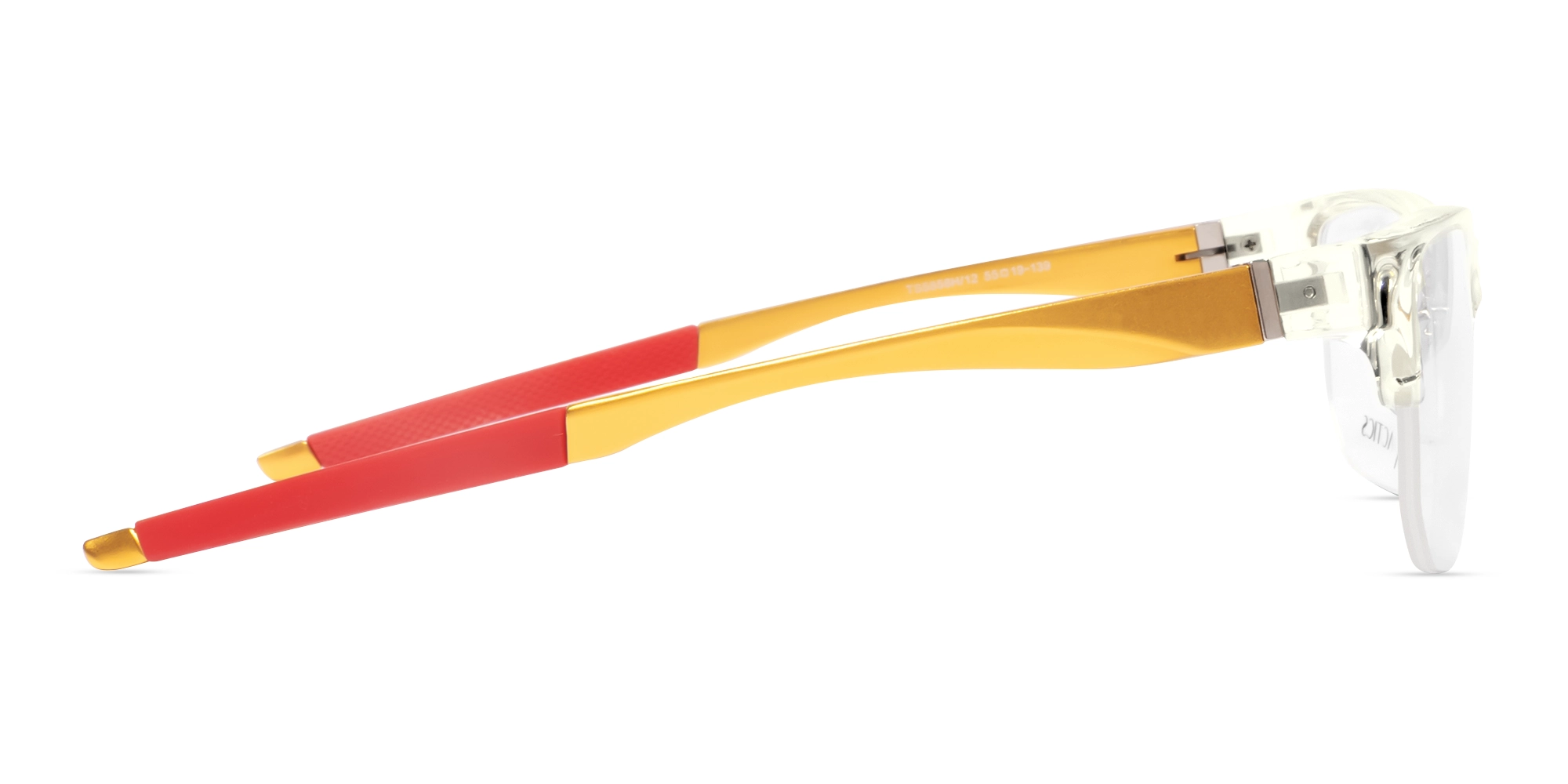 Sports Crystal Clear Half-Rim Glasses-3