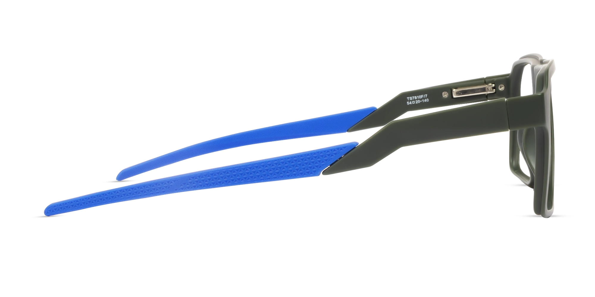 Hunter Green Flattop Square Sports Glasses-4