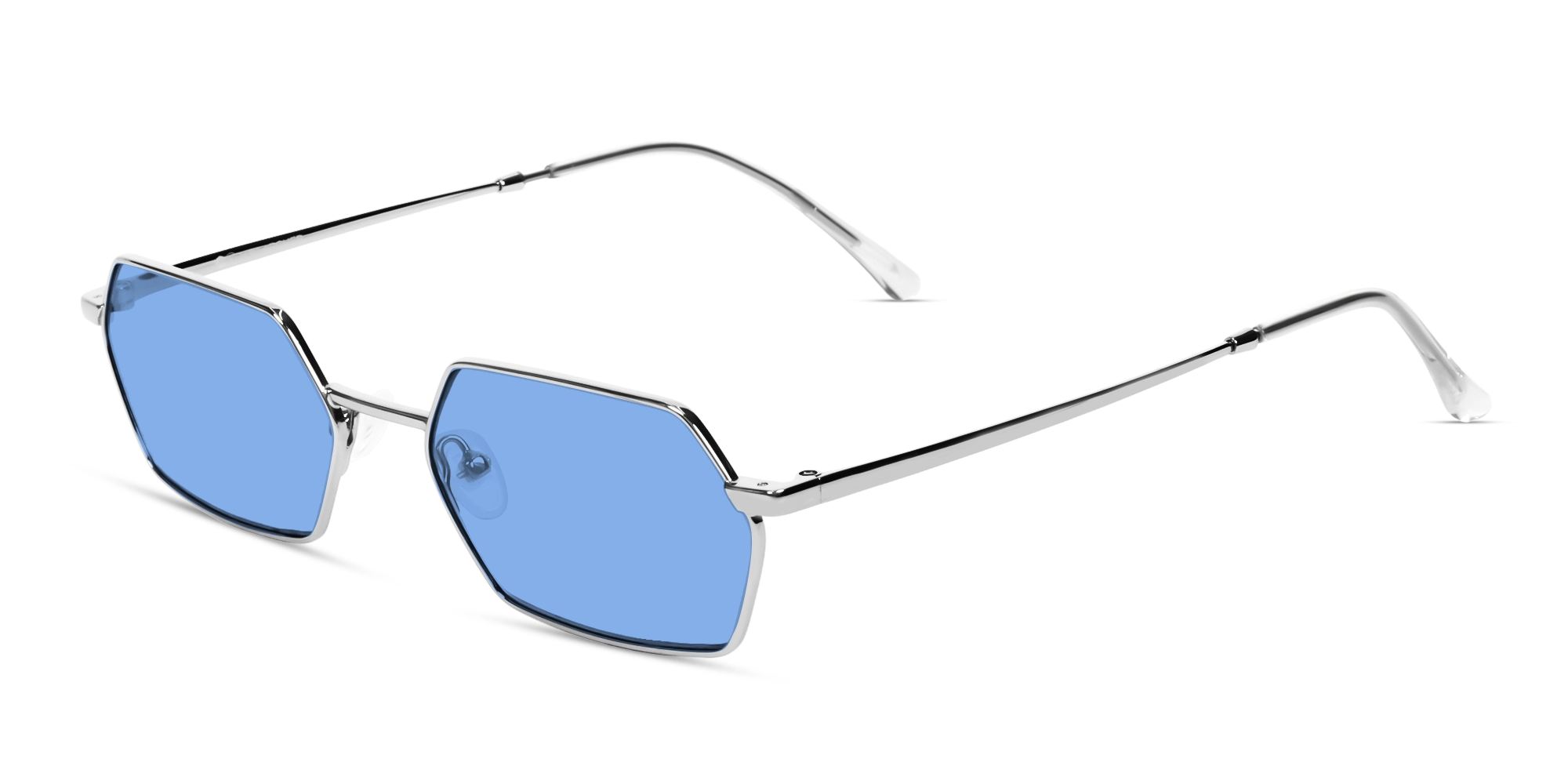 Geometric Gunmetal Lightweight Sunglasses-3 Geometric Gunmetal Lightweight Sunglasses-3