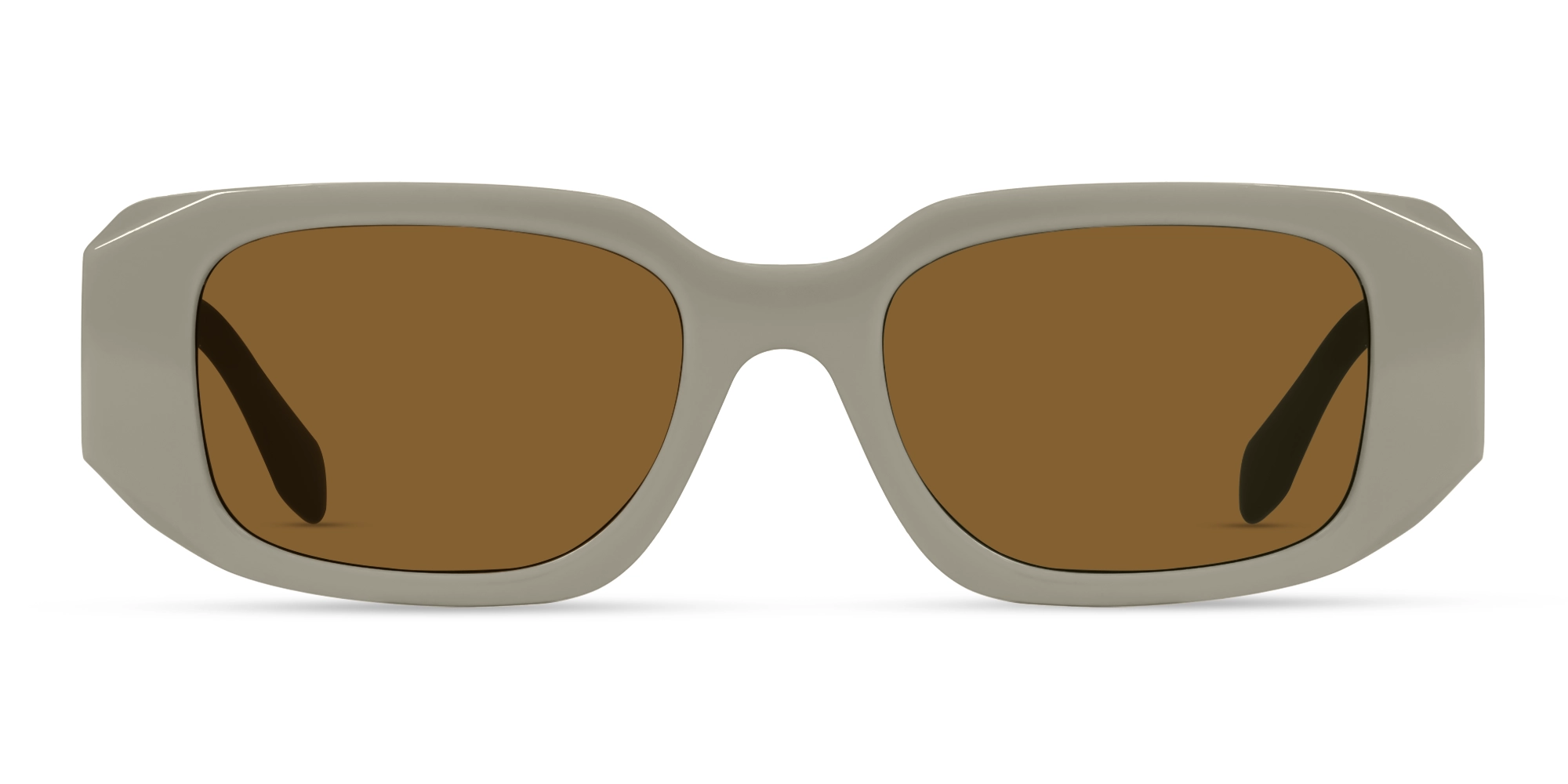 Mouse Grey Oversized Frame With Grey Tint Sunglasses-1 Mouse Grey Oversized Frame With Grey Tint Sunglasses-1