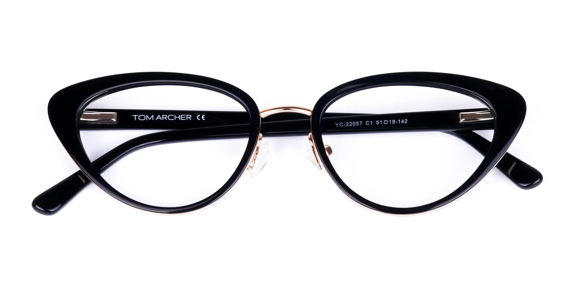 Black and Gold Cat-Eye-Glasses-6