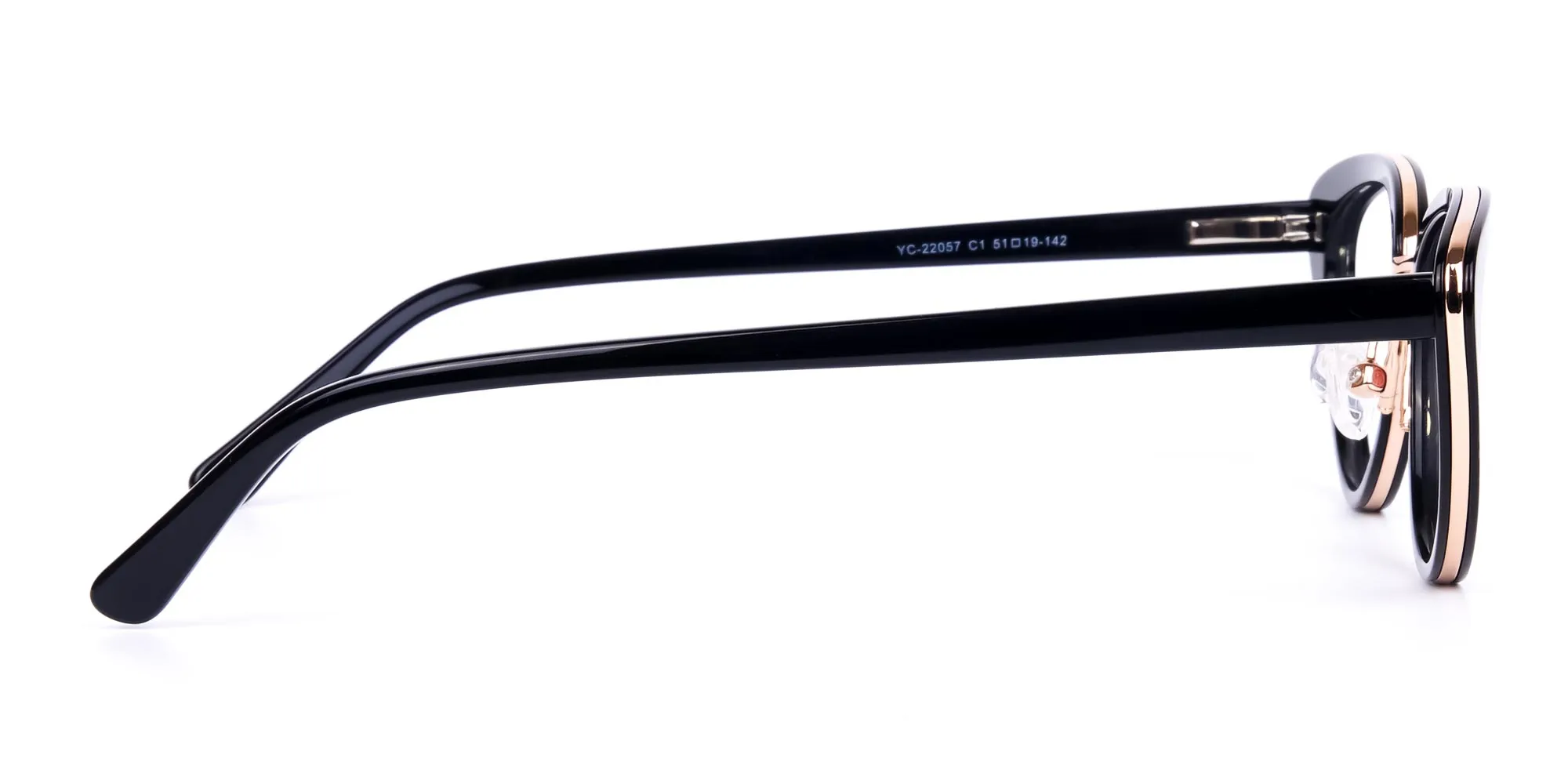 Black and Gold Cat-Eye-Glasses-4