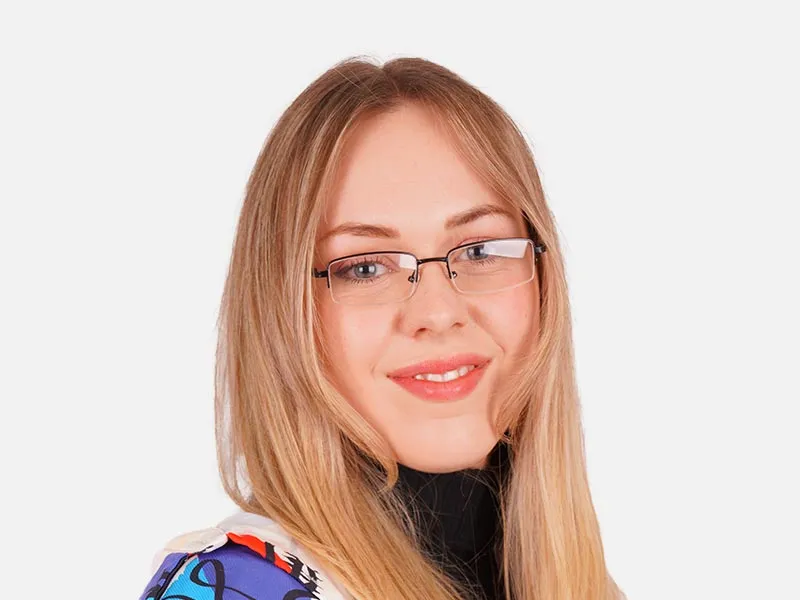 Black Half Rim Glasses-52