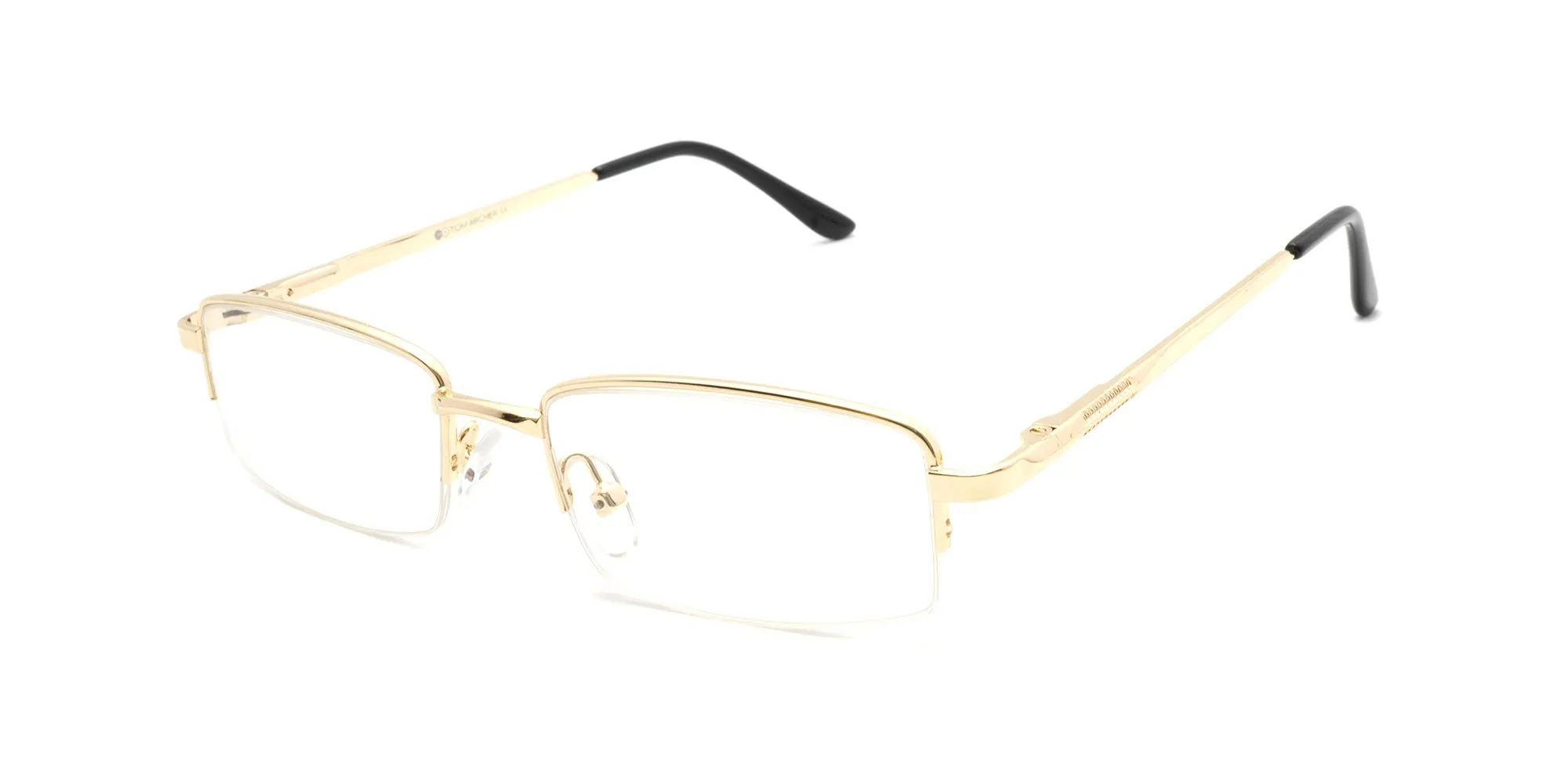 Metal Half Rim Glasses-3