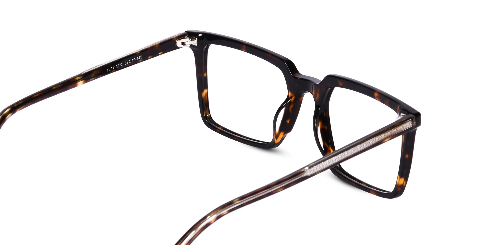 Square Tortoise Shell Glasses-5