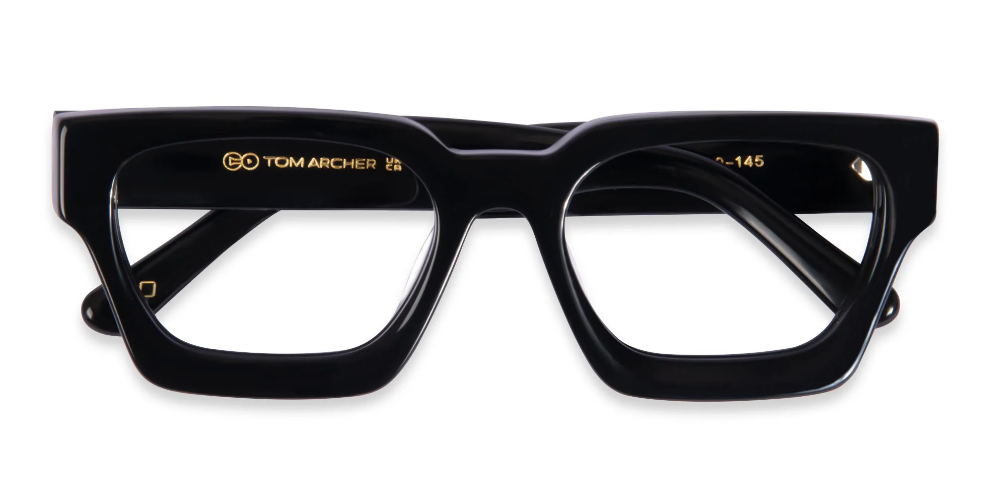 Black Square Frame Eyeglasses-6