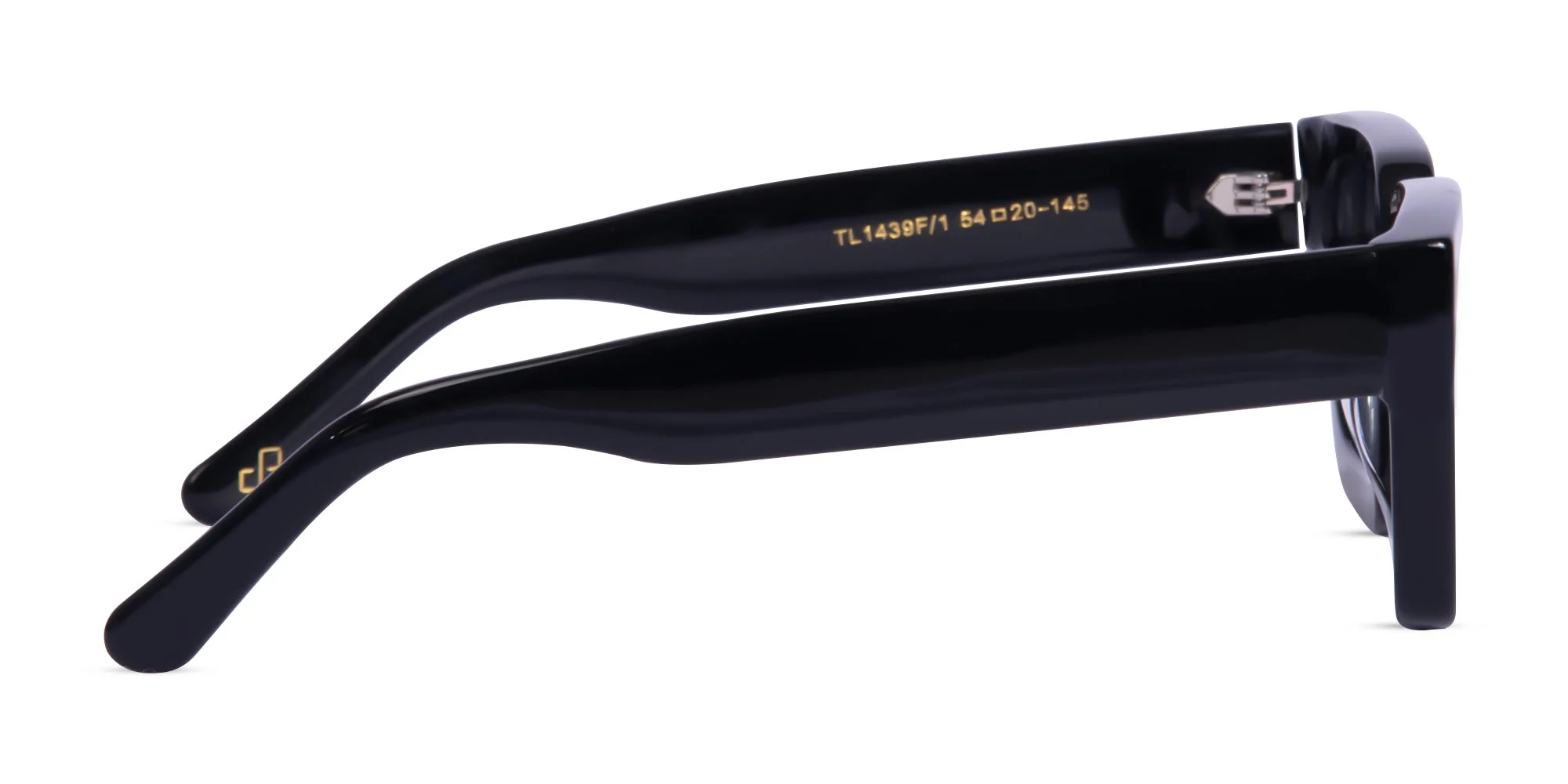 Black Square Frame Eyeglasses-4