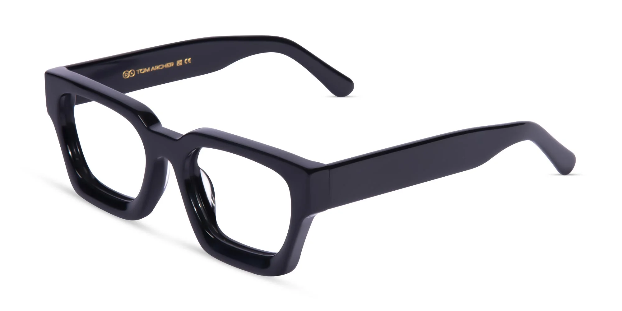 Black Square Frame Eyeglasses-3 Black Square Frame Eyeglasses-3