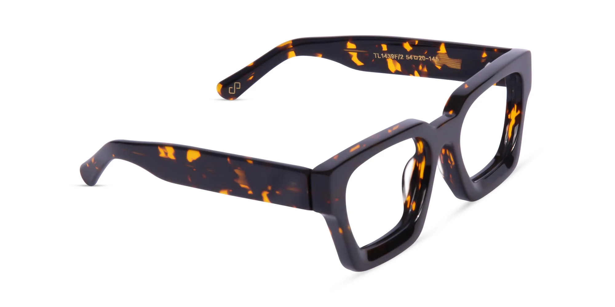 Square Tortoise Shell Glasses-2