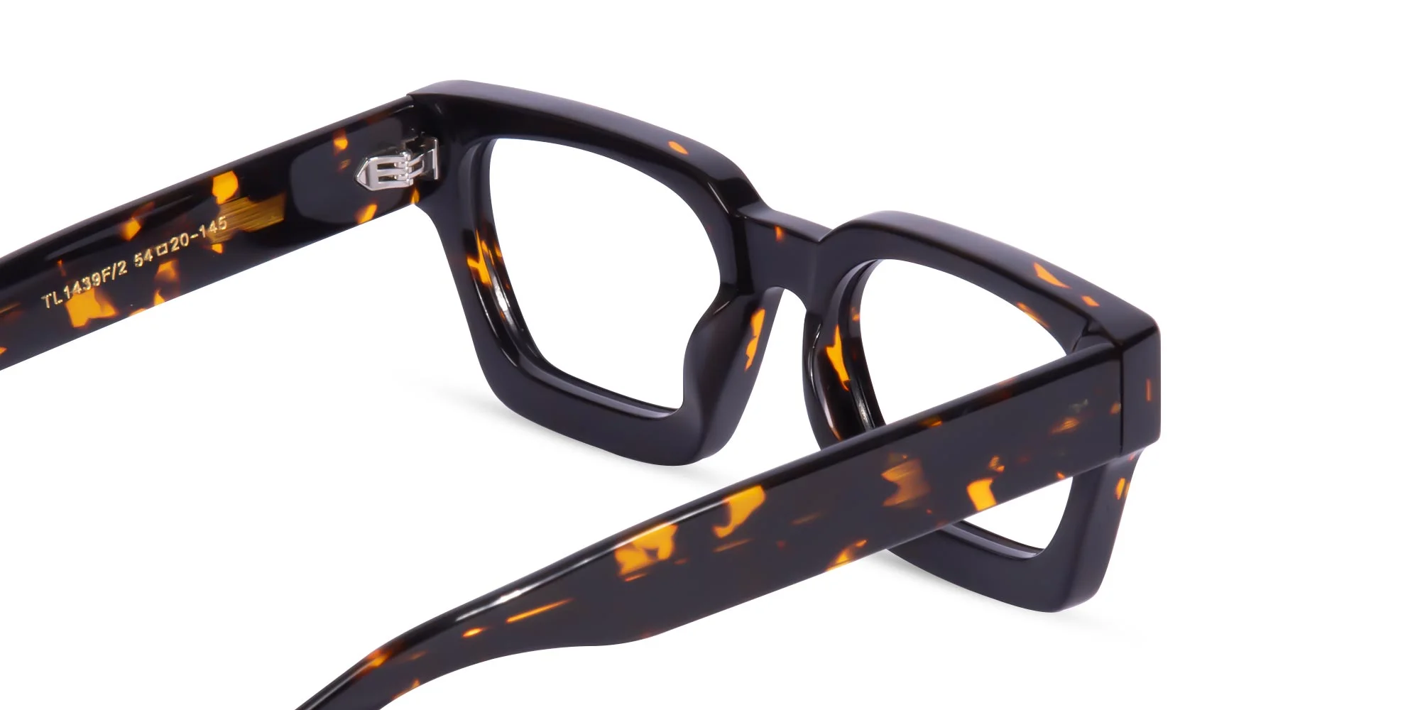 Square Tortoise Shell Glasses-5