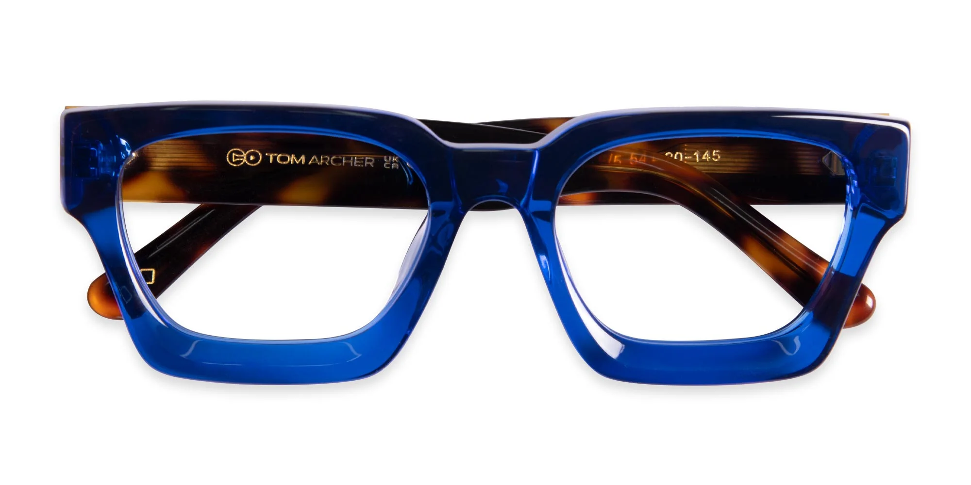 Blue Square Frame Glasses-6