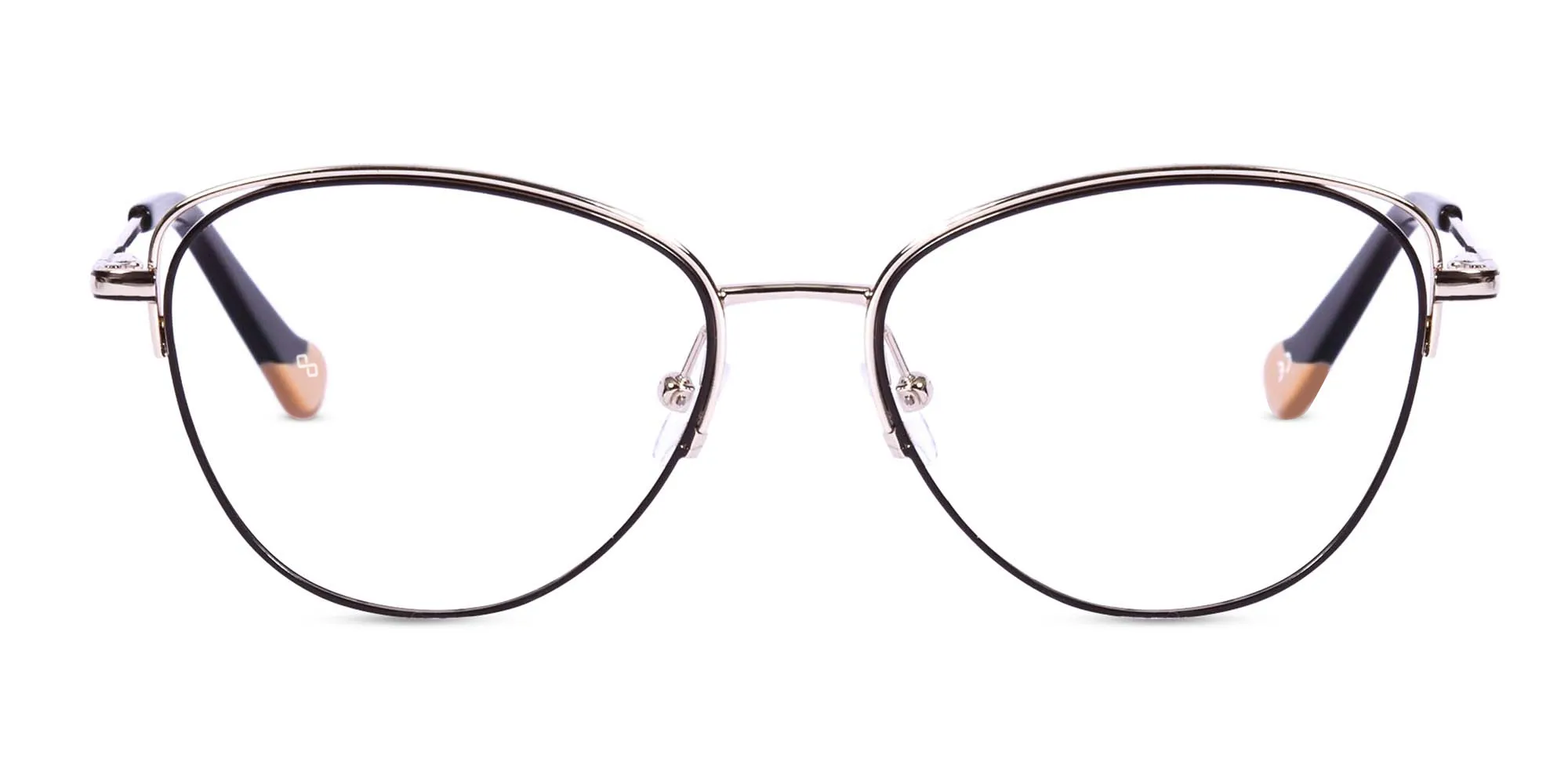 Women's Metal Frame Glasses-1