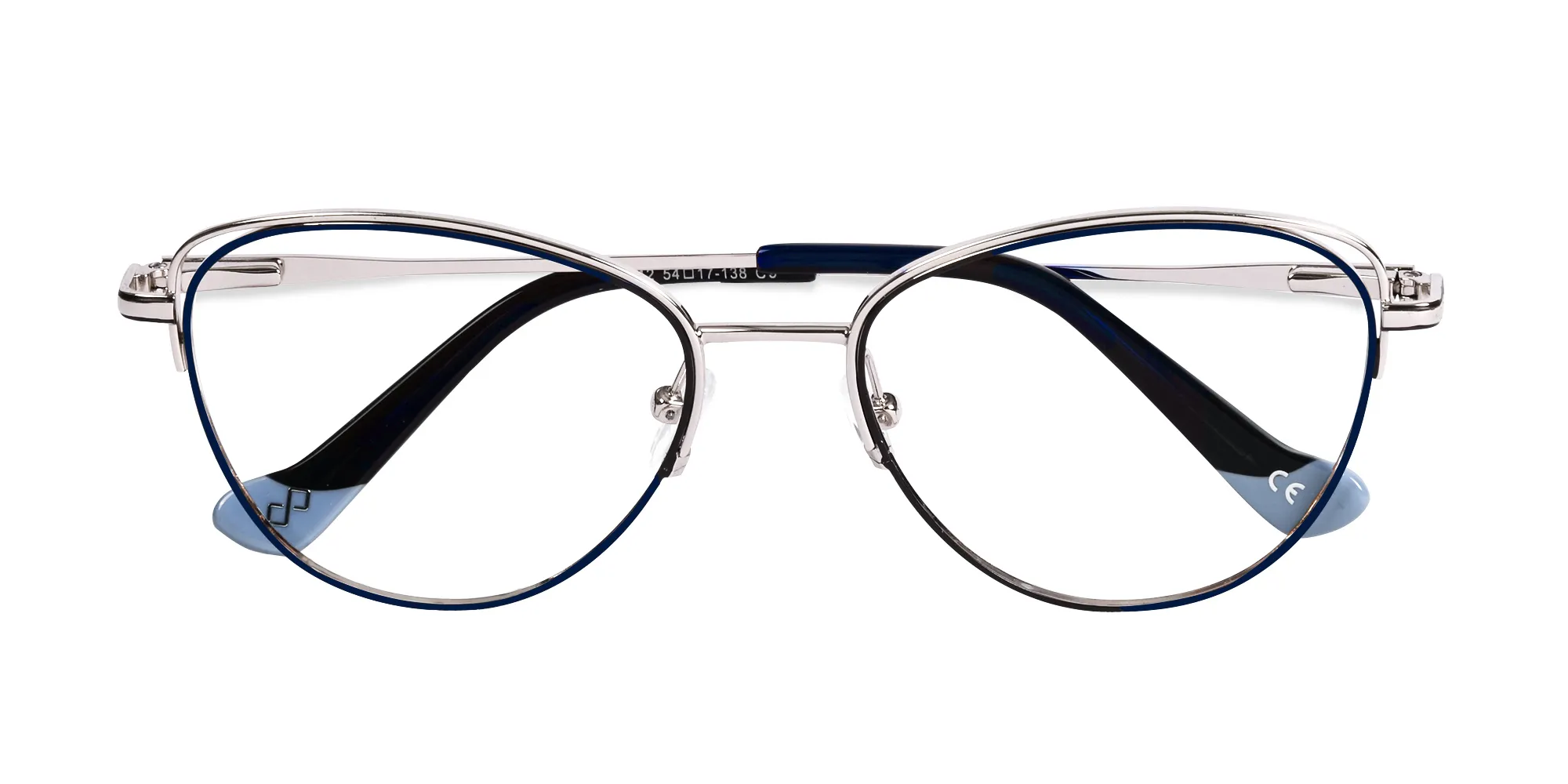 Metal Frame Cat Eye Glasses-6