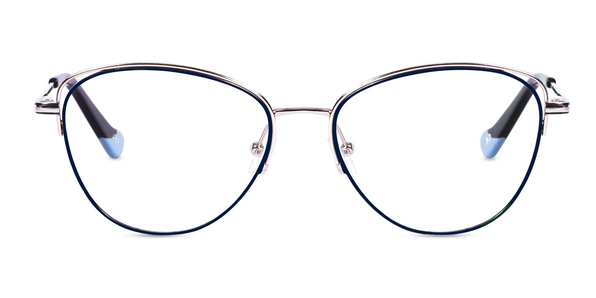 Metal Frame Cat Eye Glasses-1 Metal Frame Cat Eye Glasses-1