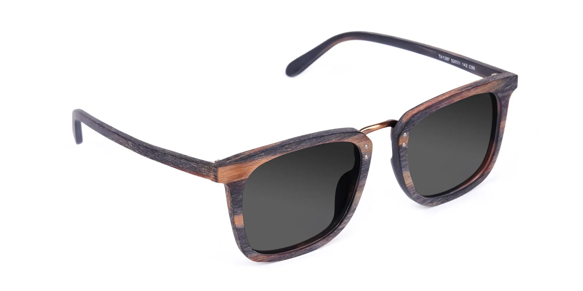 Wooden Polarized Sunglasses-2