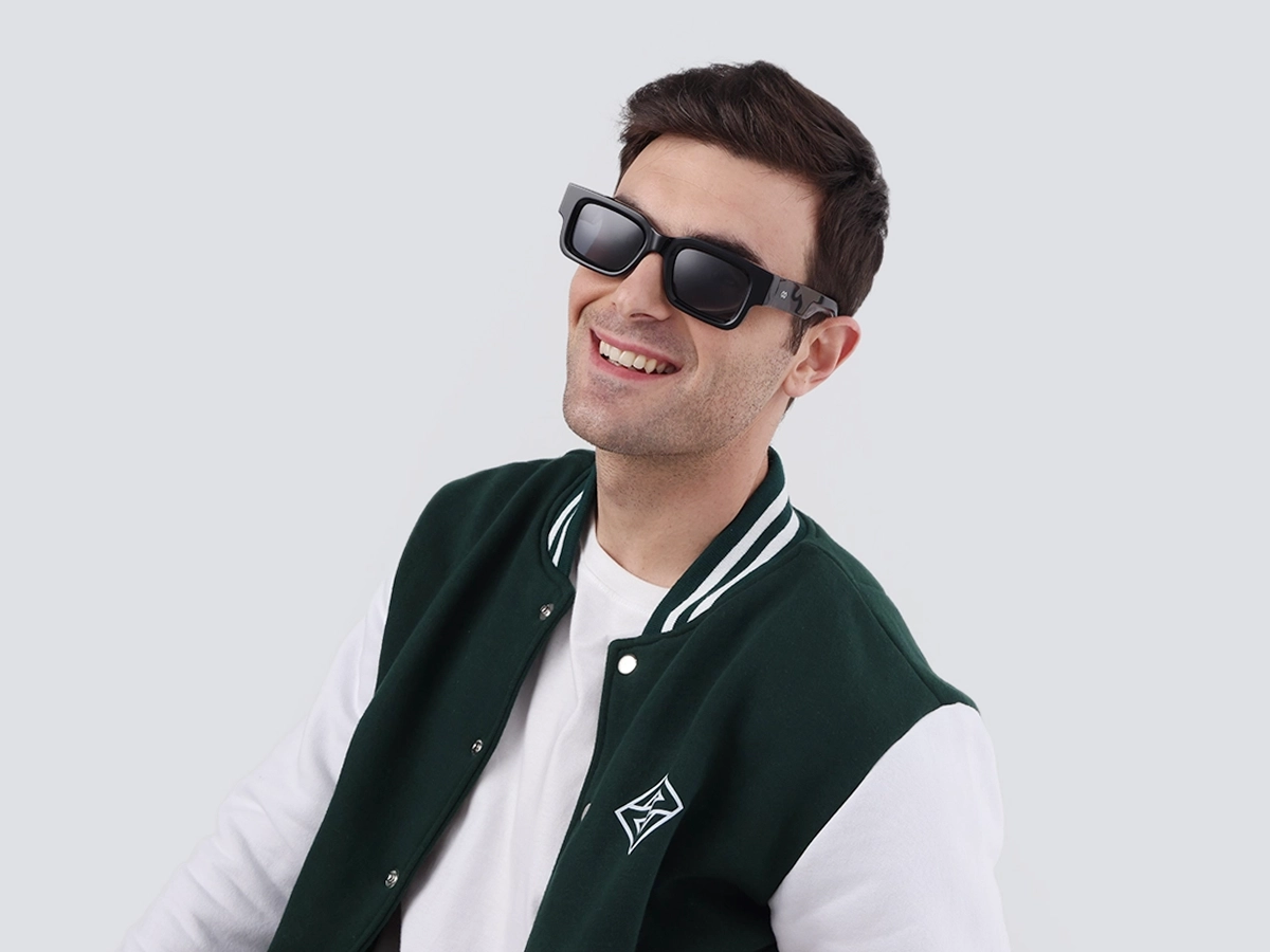 Trendy Black Rectangle Full Rim Sunglasses-41