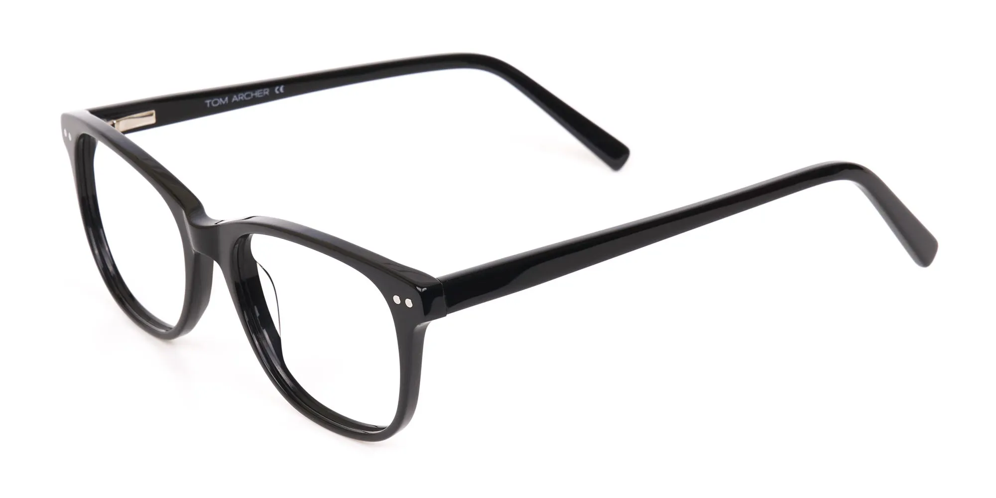 Black Rectangle Eye Frame Unisex-3 Black Rectangle Eye Frame Unisex-3