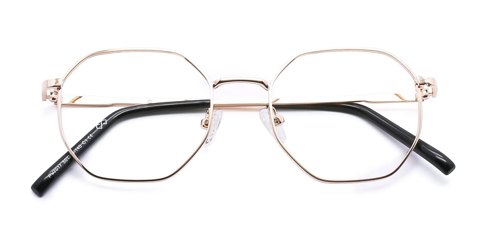 Gold angular and geometric frames-2