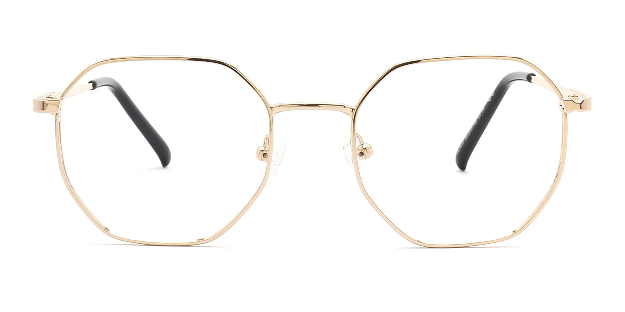 Gold angular and geometric frames-2