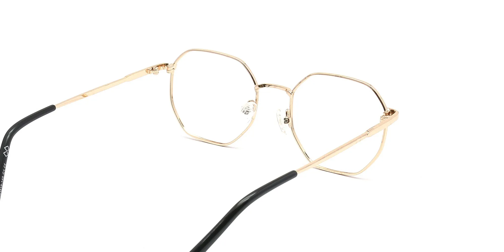 Gold angular and geometric frames-2