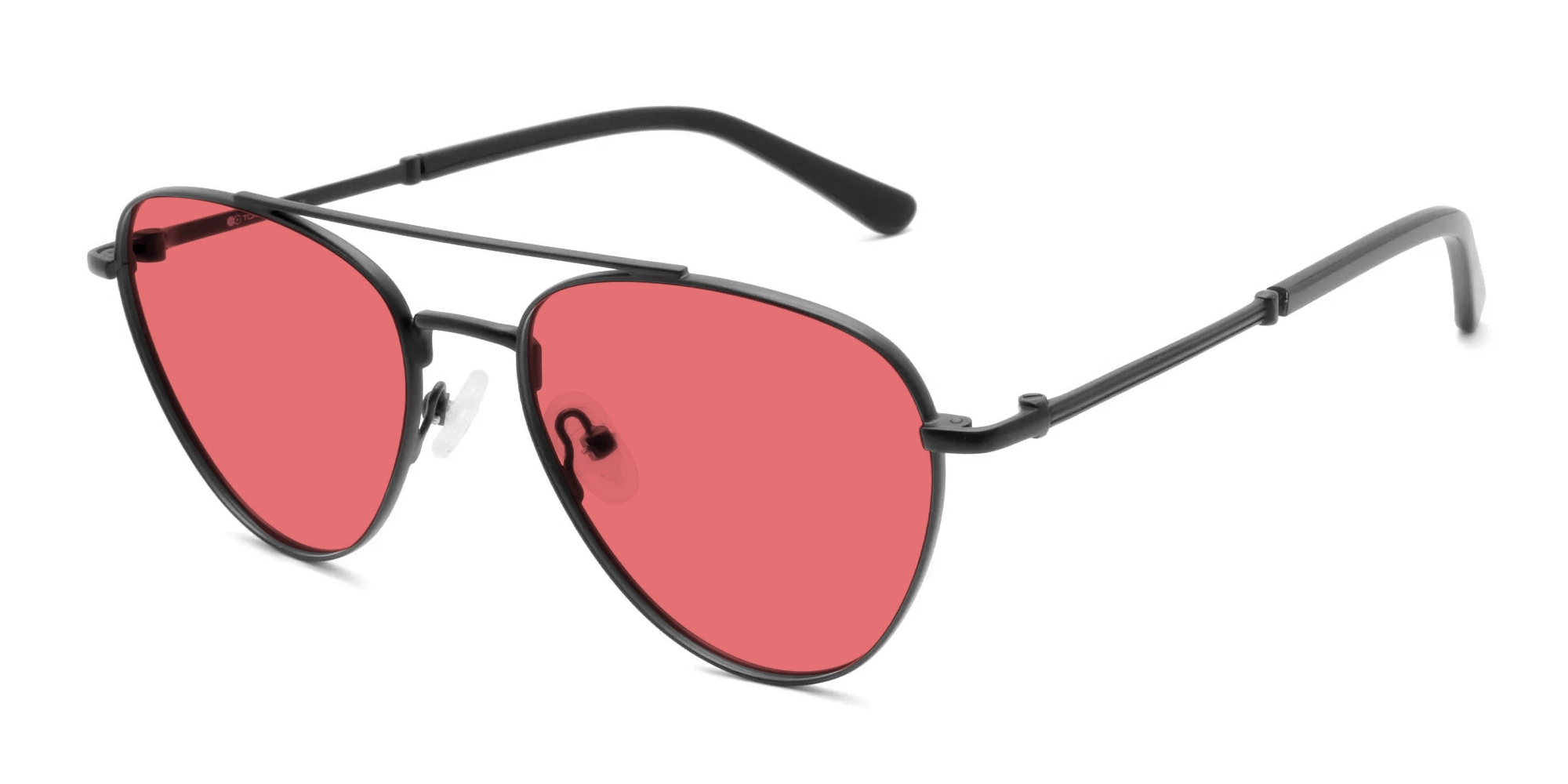 Red Pilot Sunglasses-3
