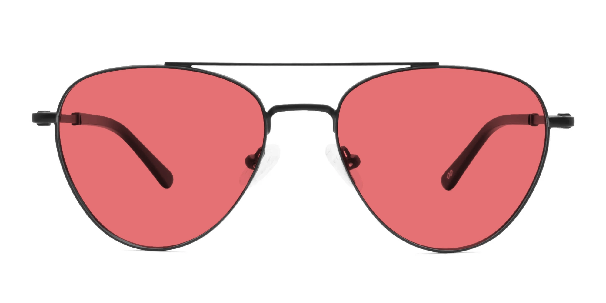 Red Pilot Sunglasses-1