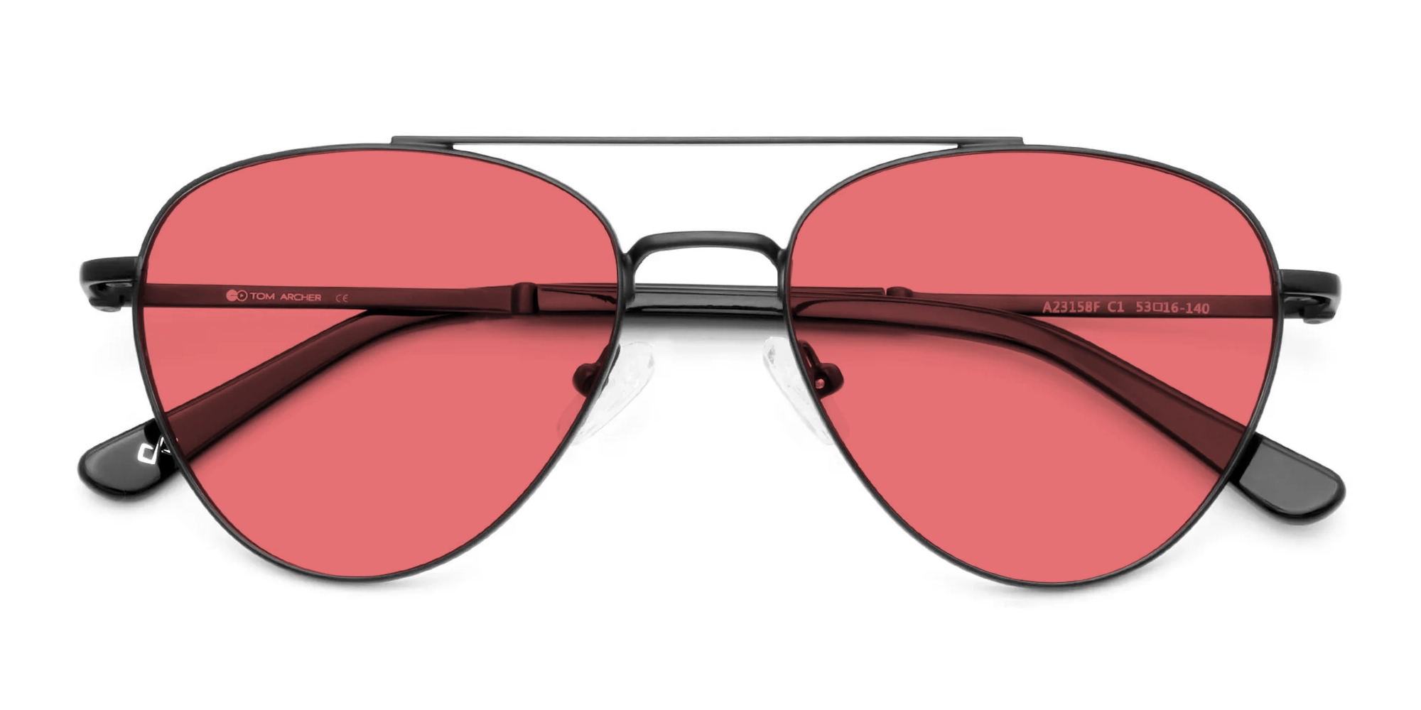 Red Pilot Sunglasses-4