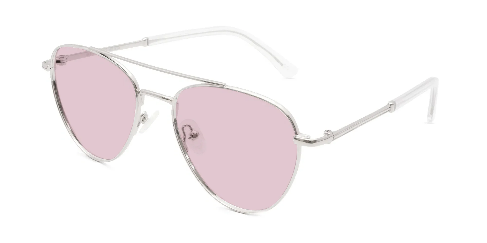 Pink Pilot Sunglasses-3