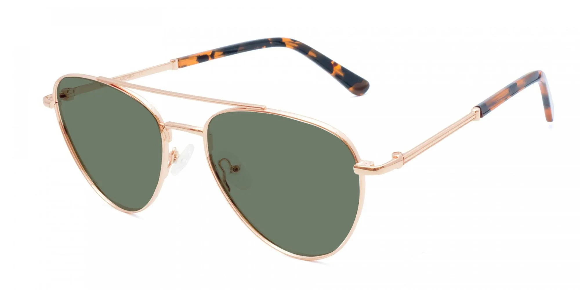 Green Tint Sunglasses-2