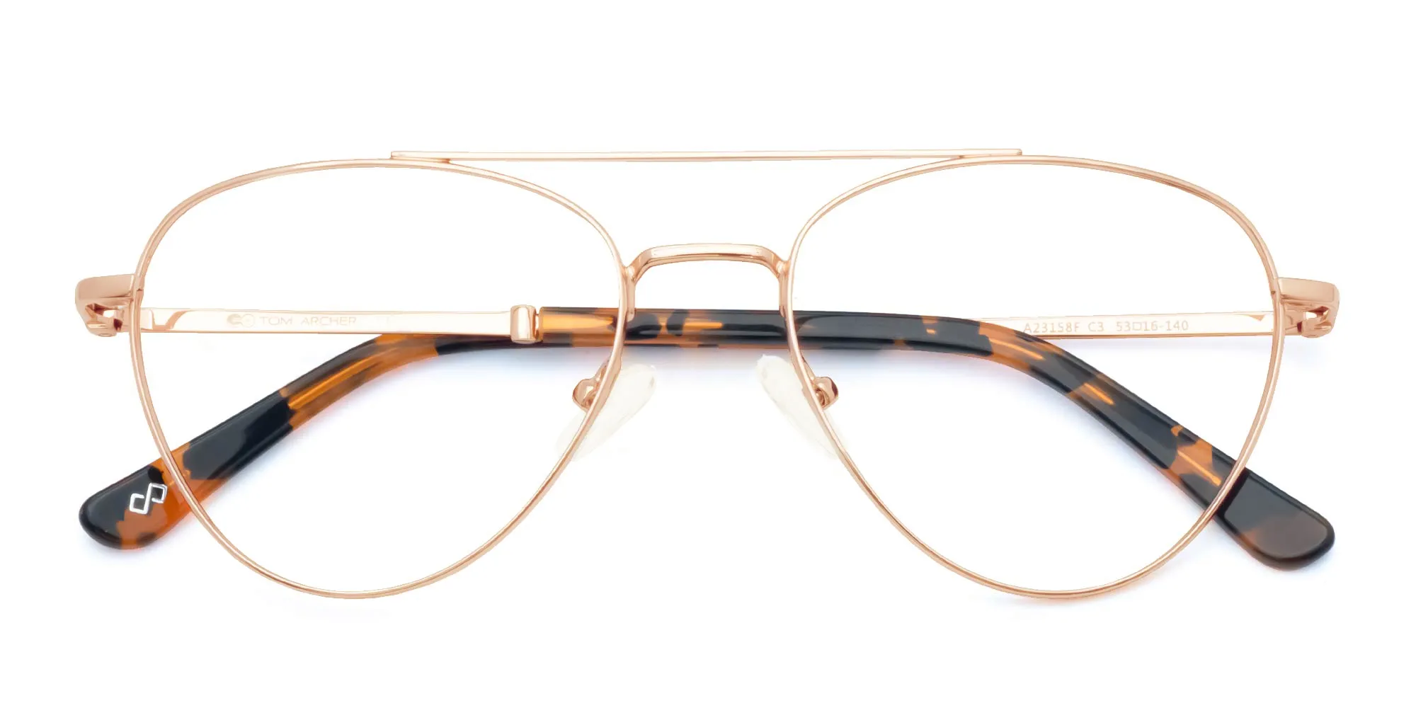 Gold Pilot Glasses-2