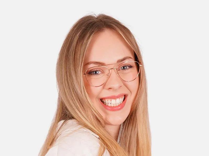 Gold Pilot Glasses-2
