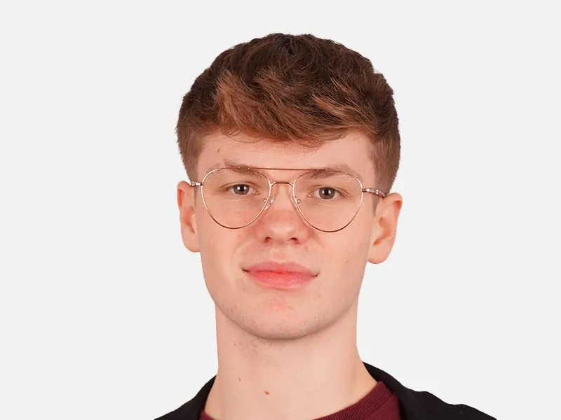 Gold Pilot Glasses-2