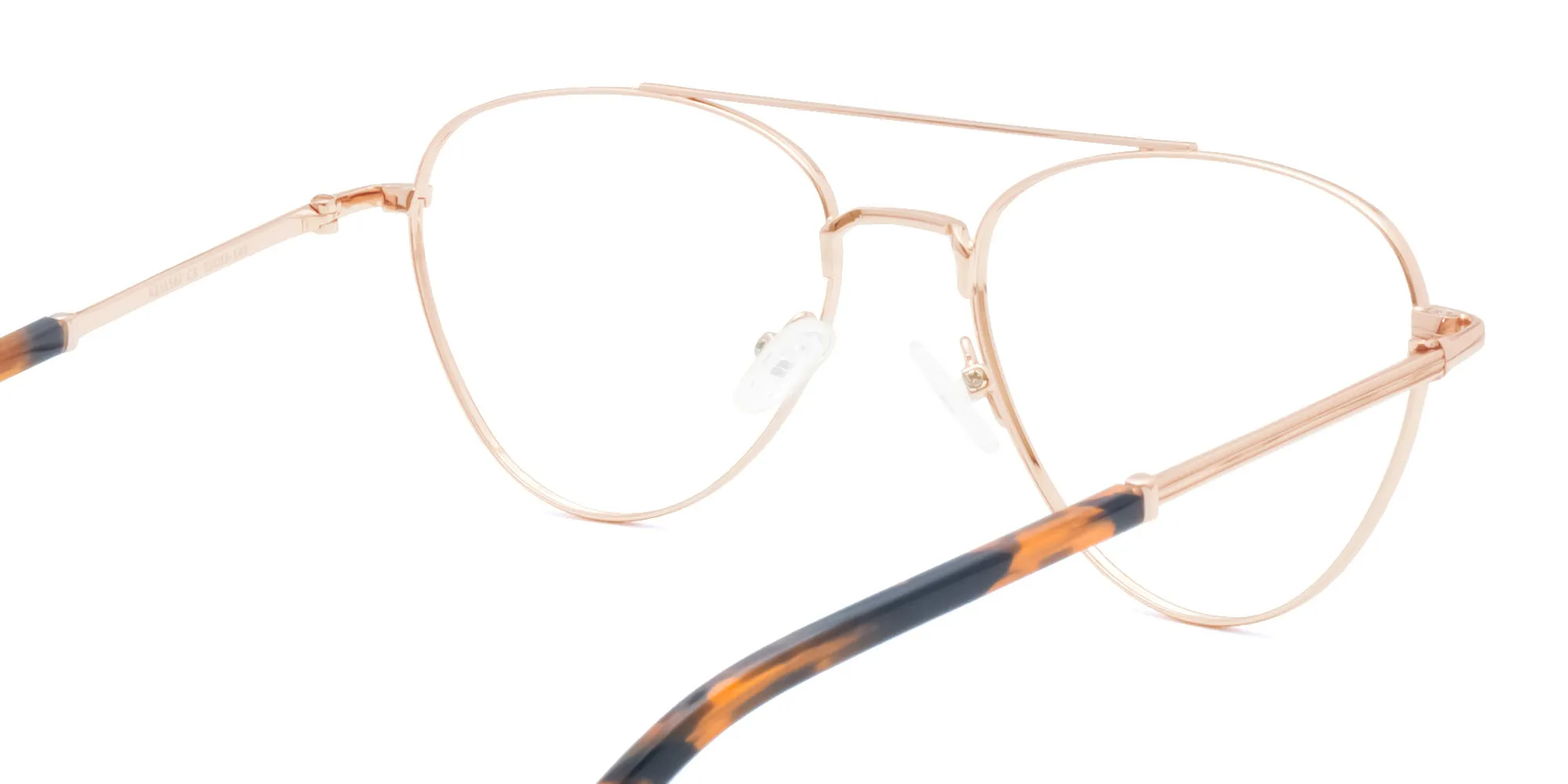 Gold Pilot Glasses-2