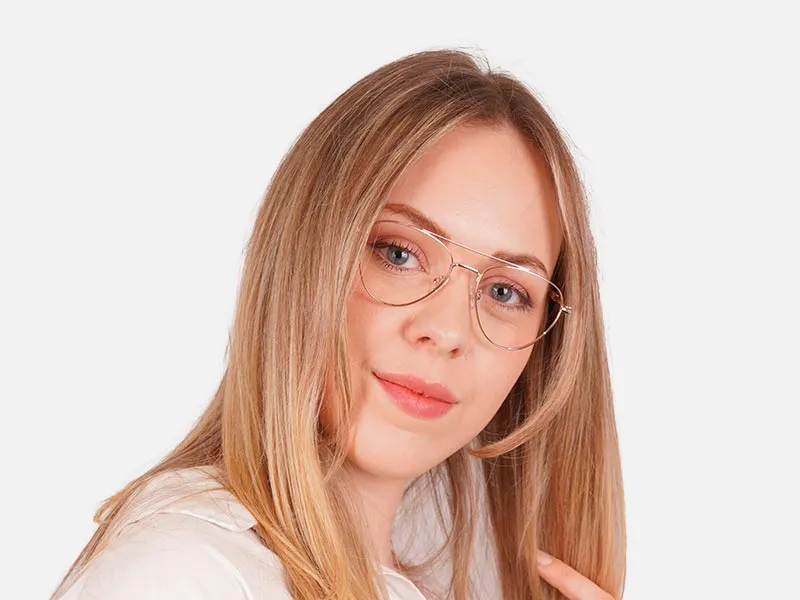 Pilot Style Prescription Glasses-2
