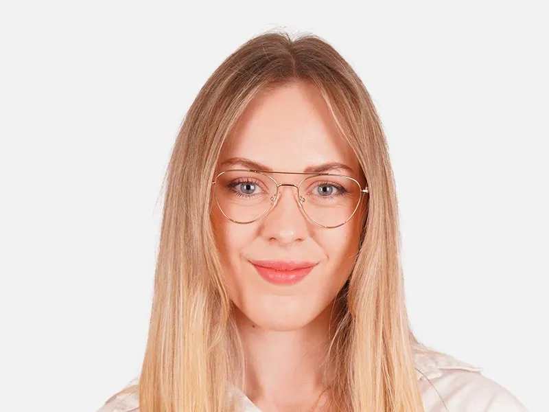 Pilot Style Prescription Glasses-2