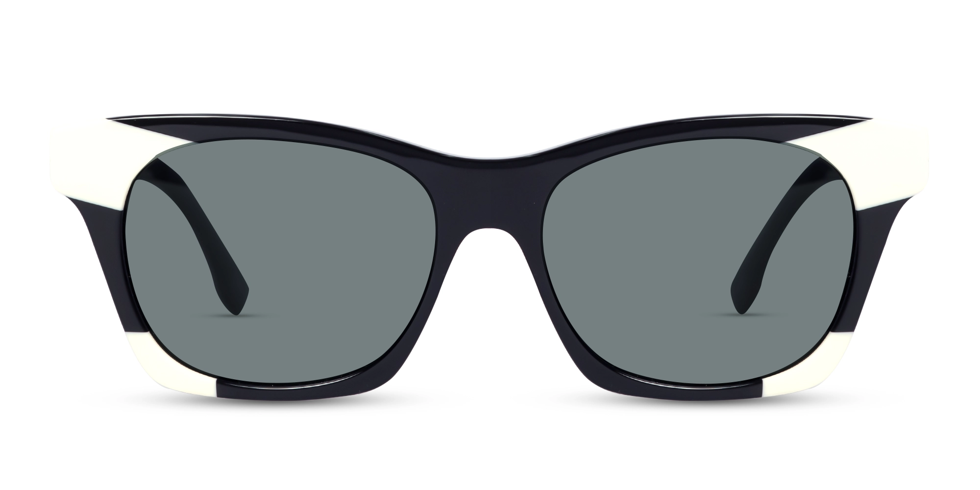 Black & White Square Cat Eye Sunglasses 1 Black & White Square Cat Eye Sunglasses 1