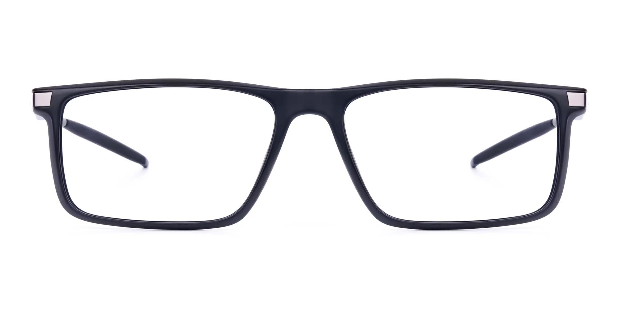 Black full-rimmed prescription sports glasses-2 Black full-rimmed prescription sports glasses-2