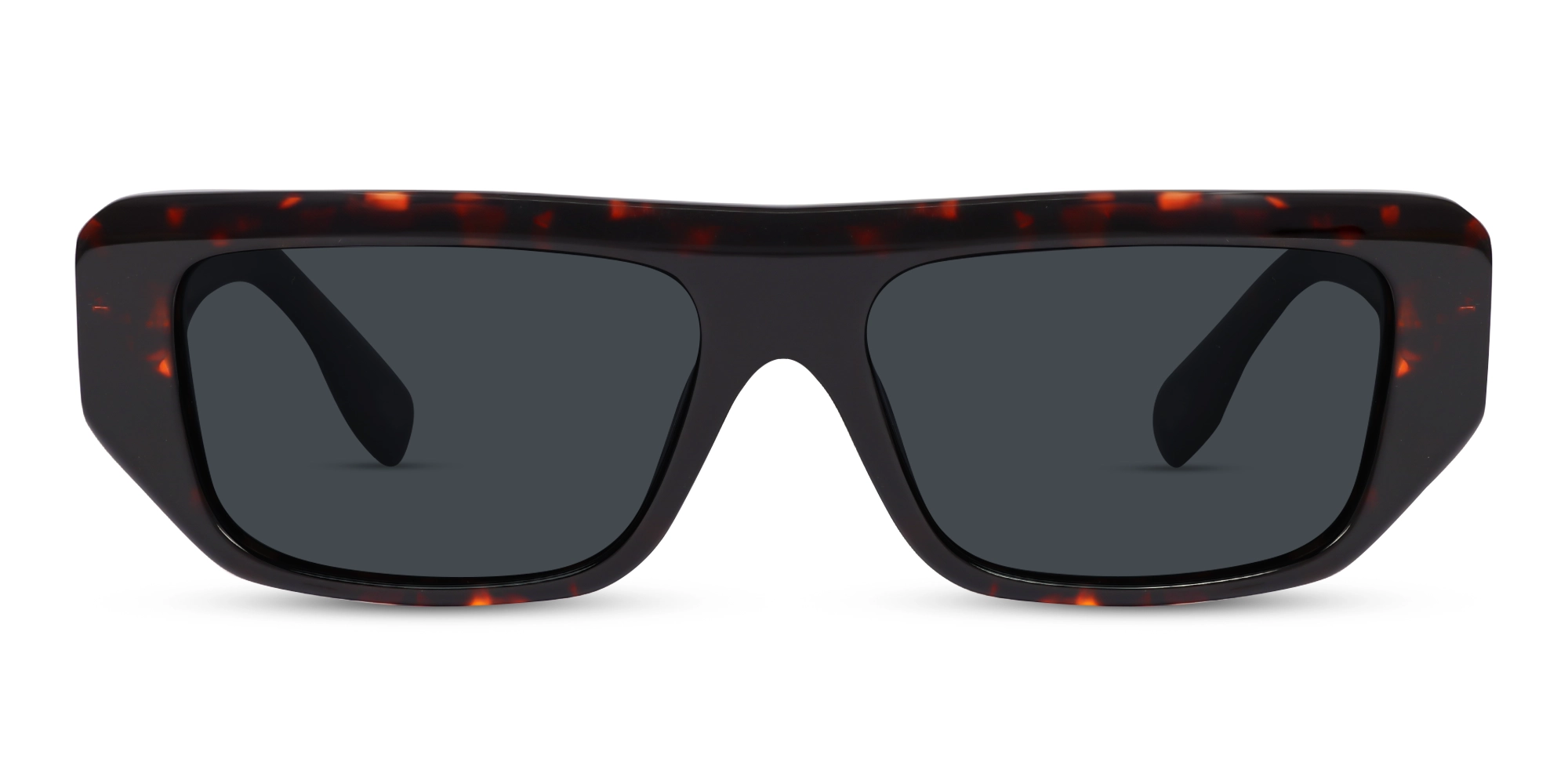Dark Tortoise Rectangle Full Rim Sunglasses 1 Dark Tortoise Rectangle Full Rim Sunglasses 1