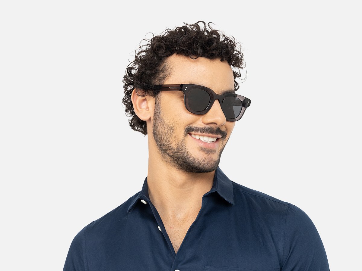 Sunglasses Grey Frame-43