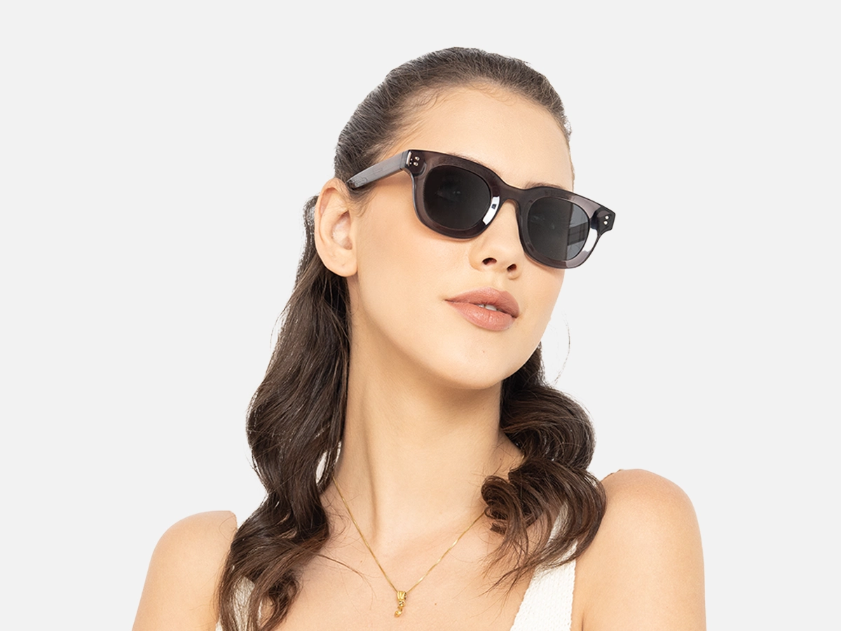 Sunglasses Grey Frame-53