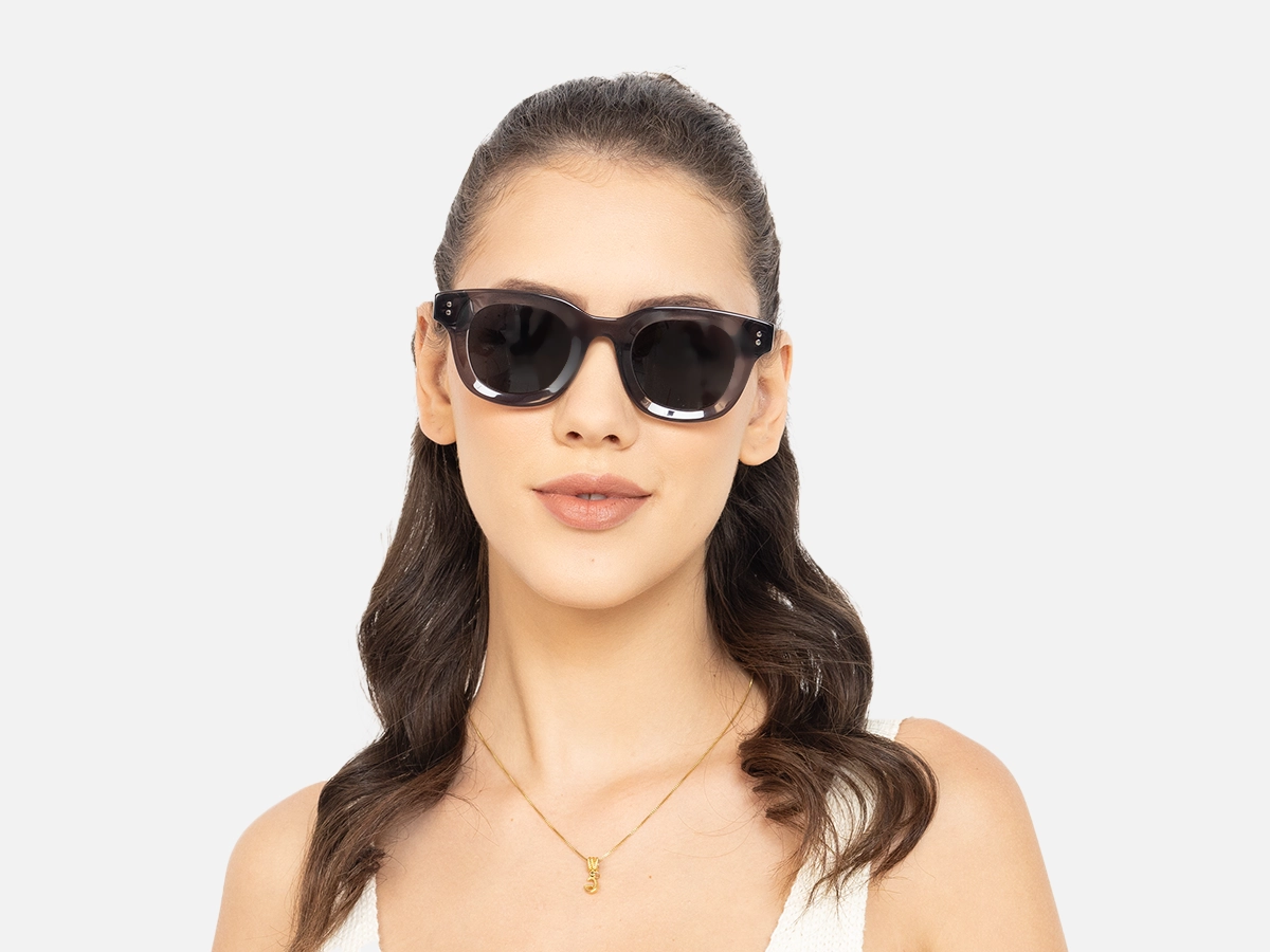 Sunglasses Grey Frame-51