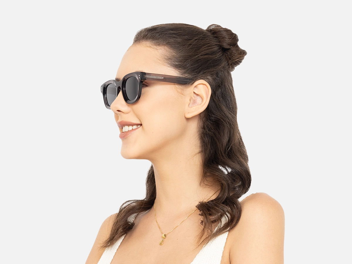 Sunglasses Grey Frame-52