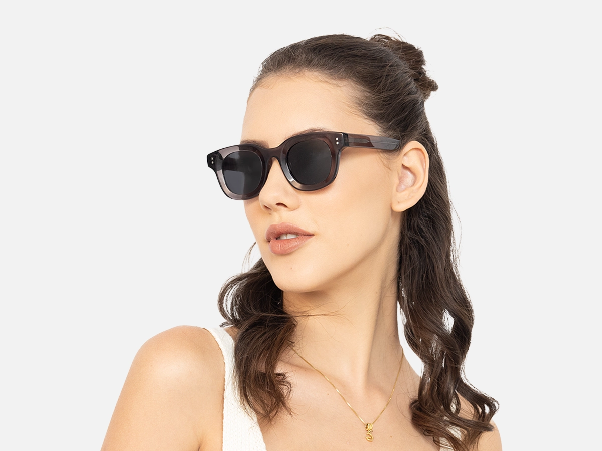Sunglasses Grey Frame-54