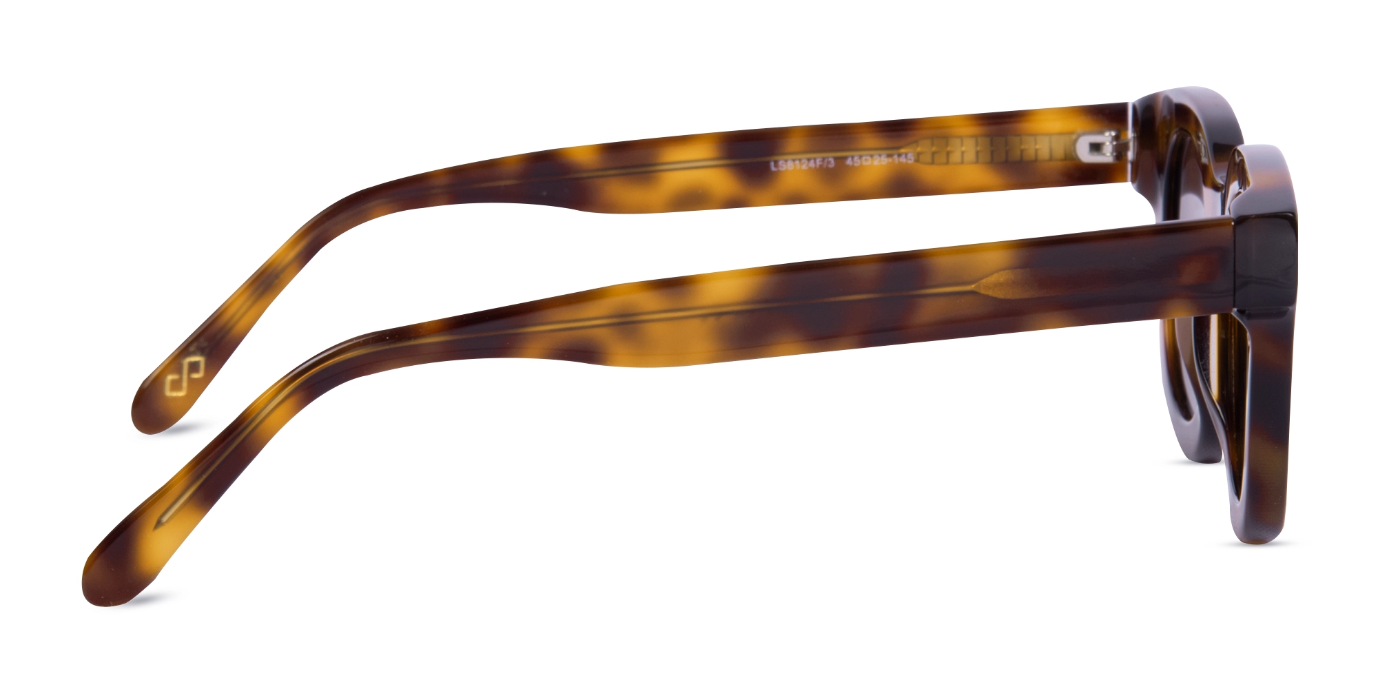 Round Tortoiseshell Sunglasses-4