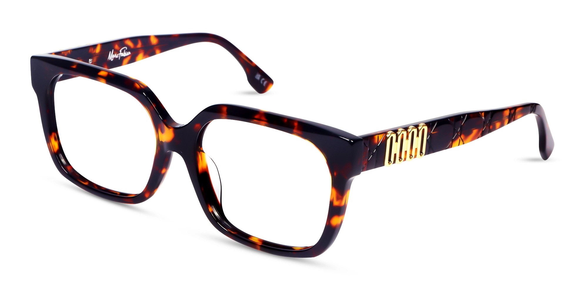 Tortoise Oversized Square Glasses