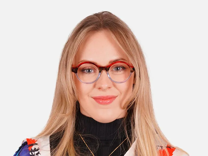 Designer Round Glasses-2